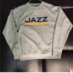 Utah Jazz Nike Dri-Fit Sweatshirt Men's Gray CN5948-063 XL jersey